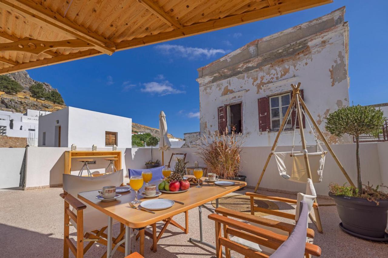 Filigrana Villa Lindos Экстерьер фото